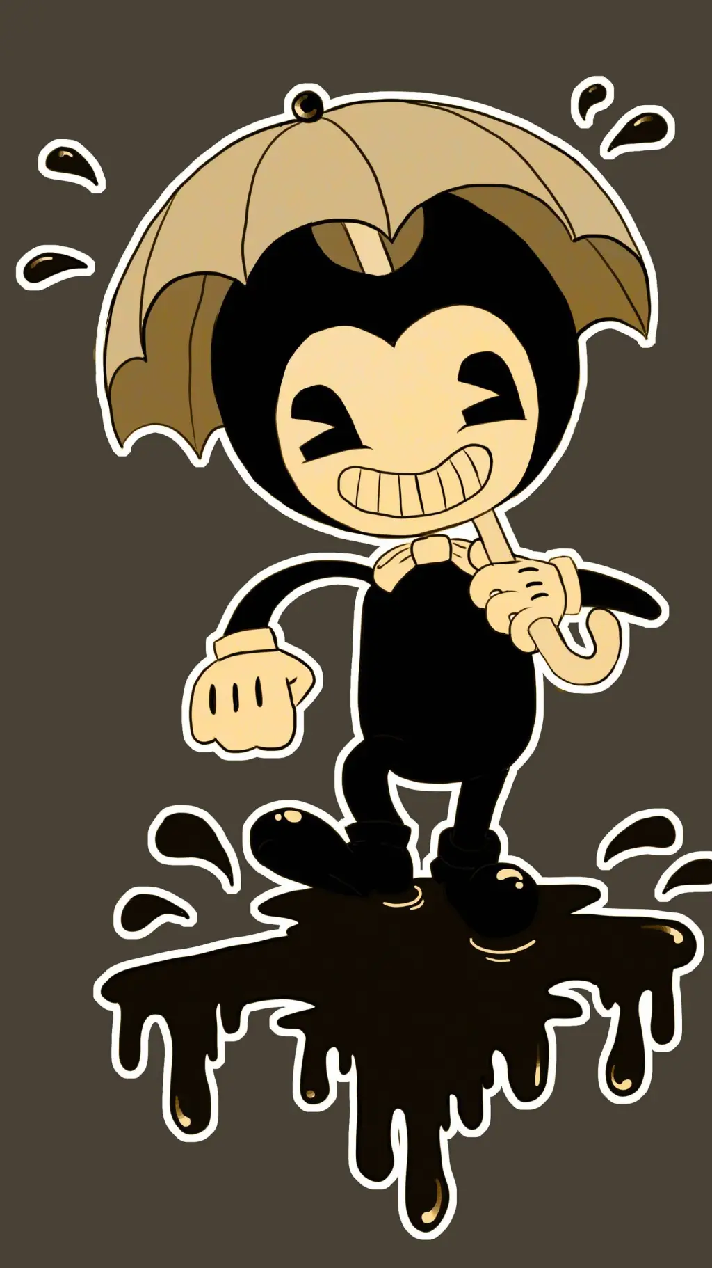 ai character: bendy&inkmachine background