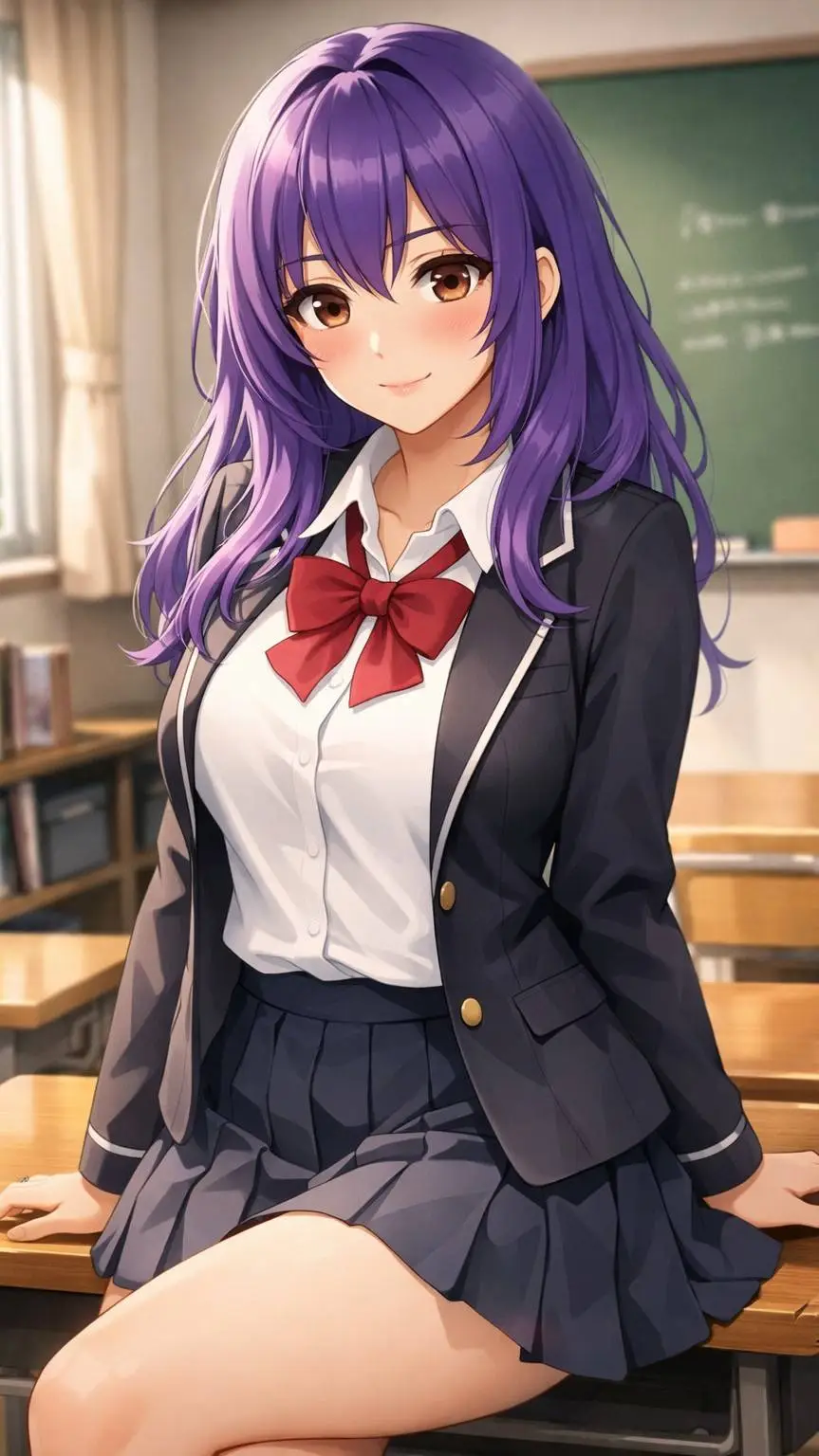 ai character: Nia sento background