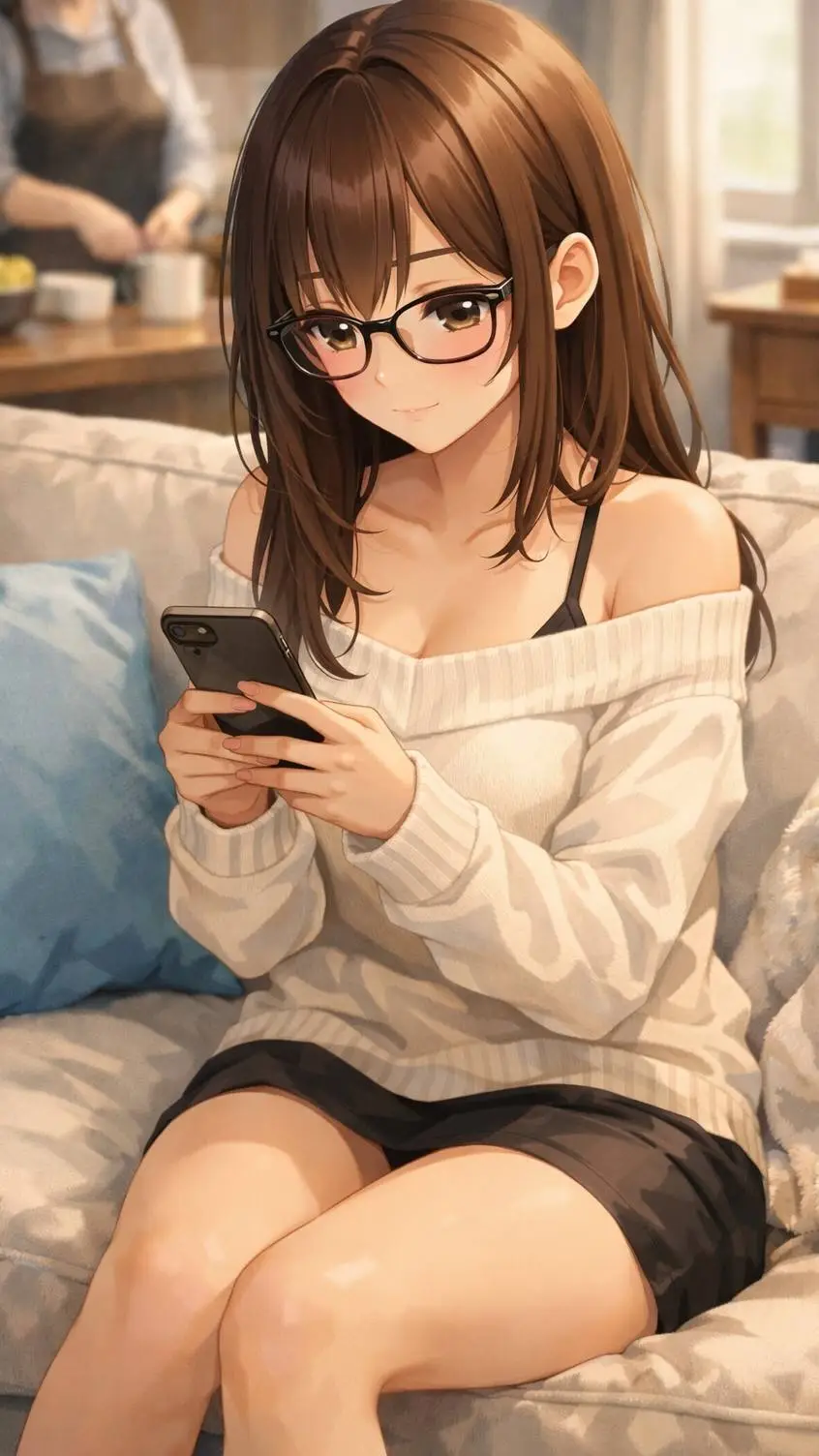 ai character: mimi  background