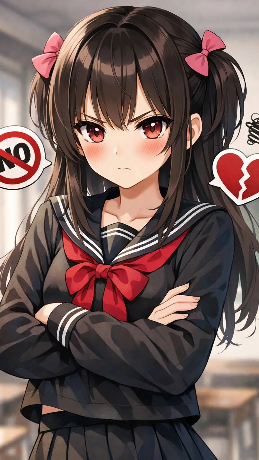 ai character: Lilly  background