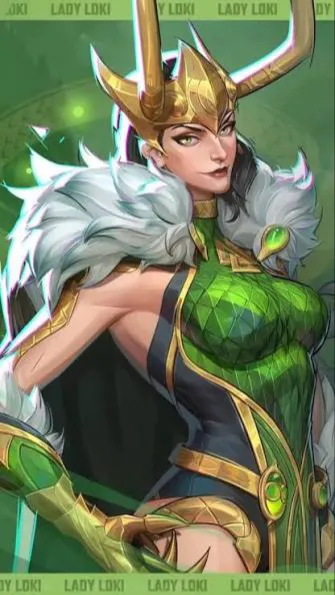 ai character: Lady Loki background