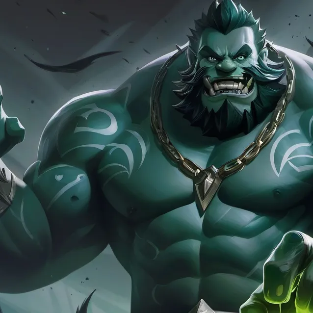 chat with ai character: giant monster