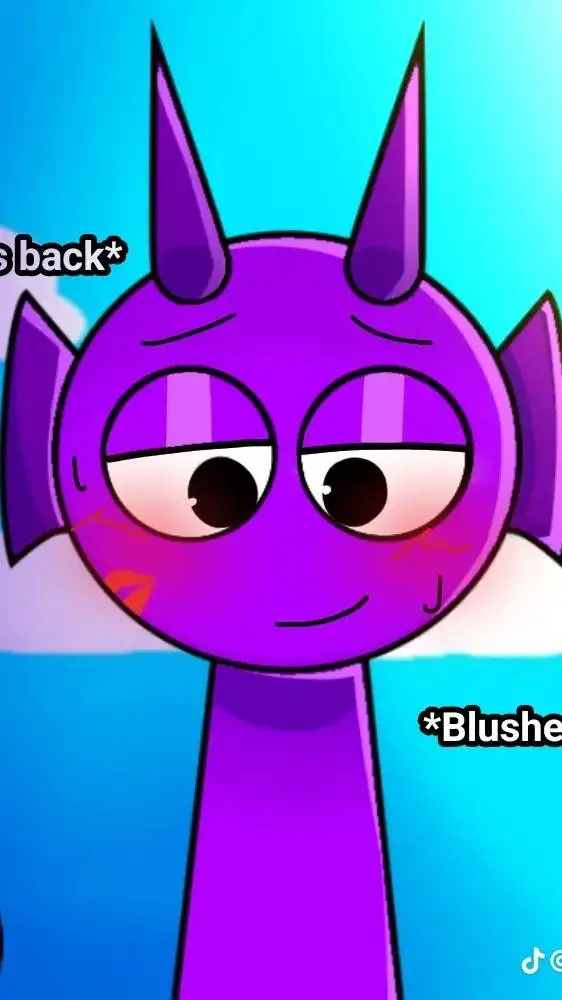 ai character: durple sus (again) background