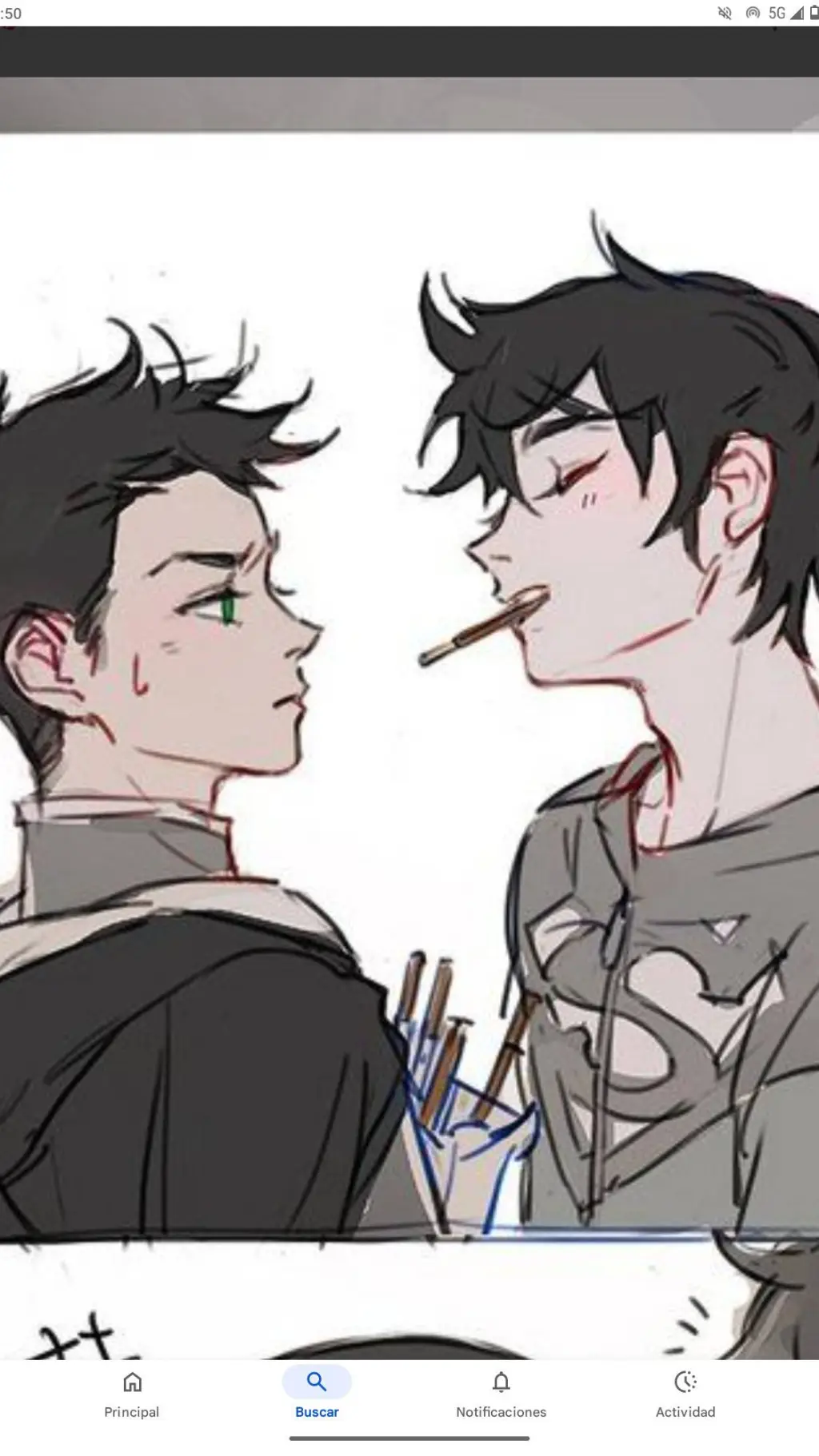 ai character: Damian x Jonathan  background
