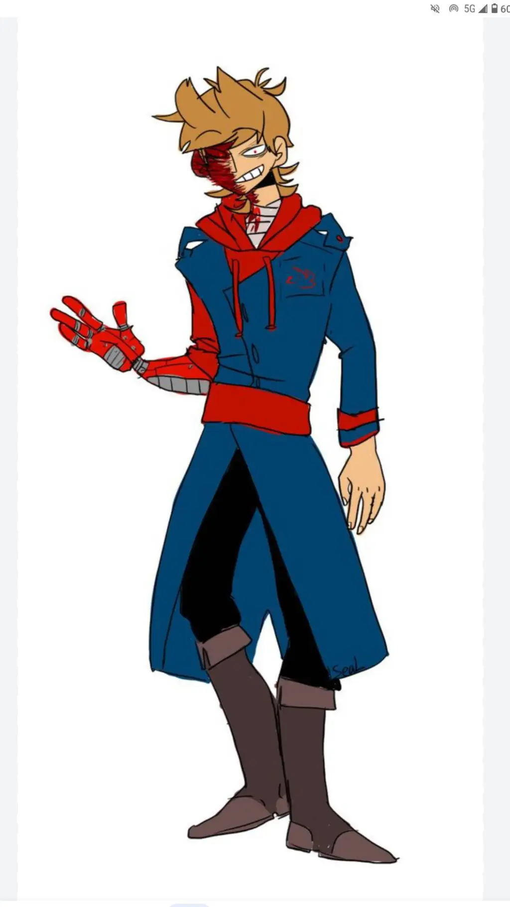 ai character: Tord background