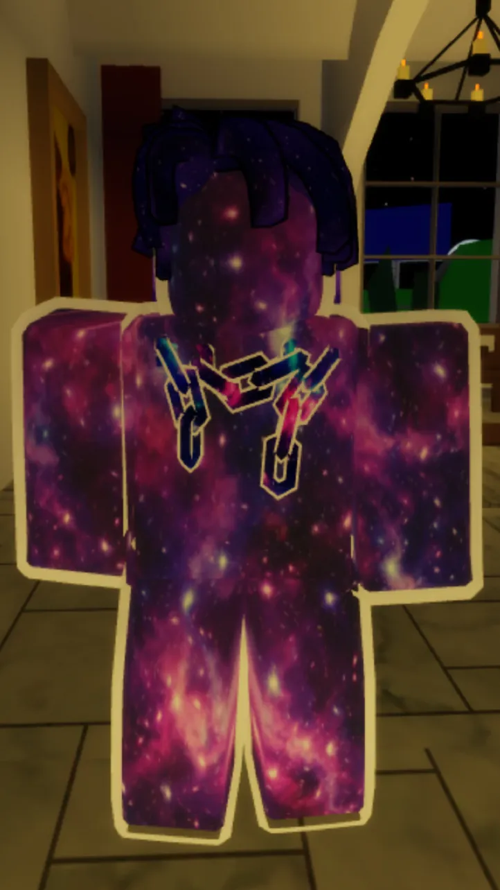 ai character: GALAXY GUY background