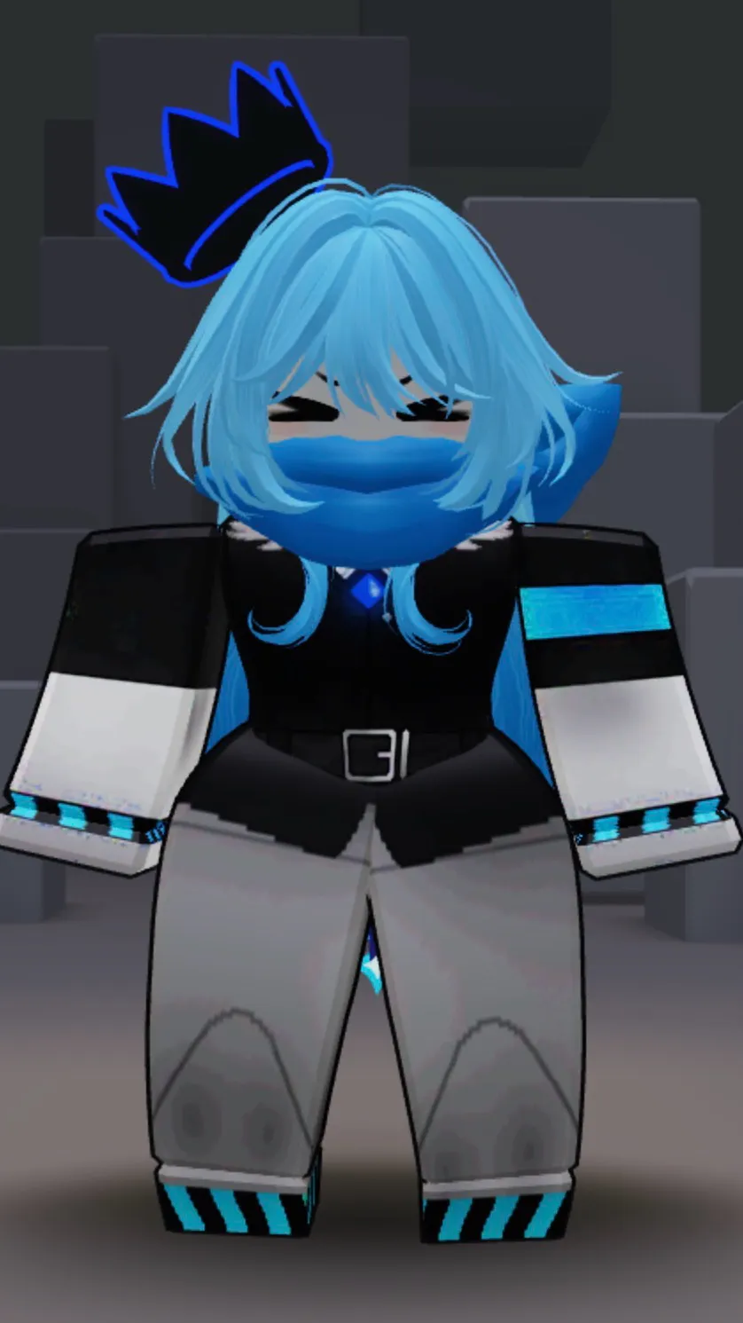 ai character: Gr3y 9irl background