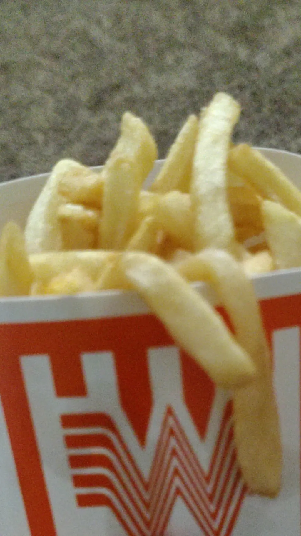 ai character: Fries 🍟 background