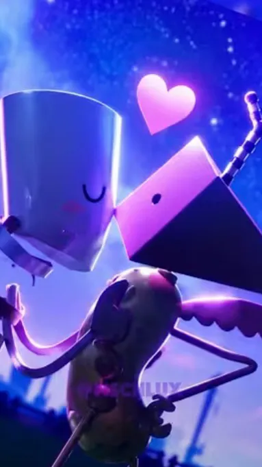 ai character: Gangle x zooble background
