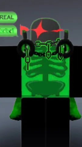 ai character: Gr3y 9uy background