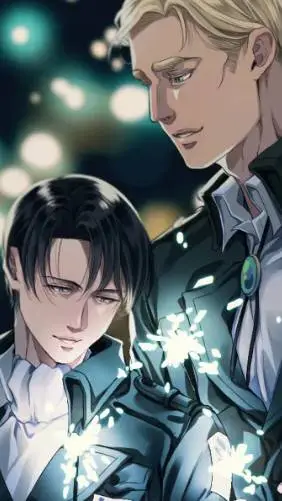 ai character: Erwin x Levi  background