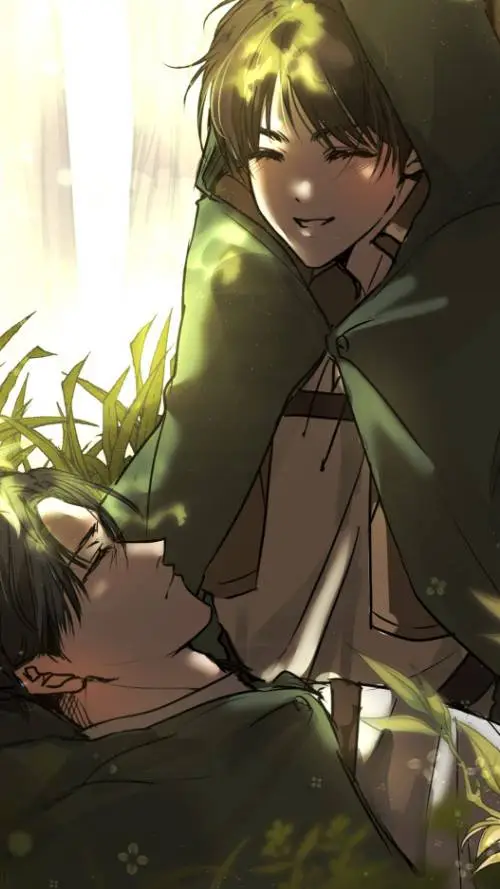 ai character: AoT(Levi x Eren) background