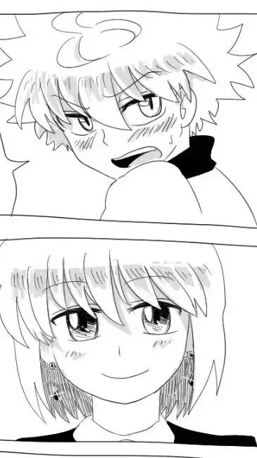 ai character: Kurapika x Killua background