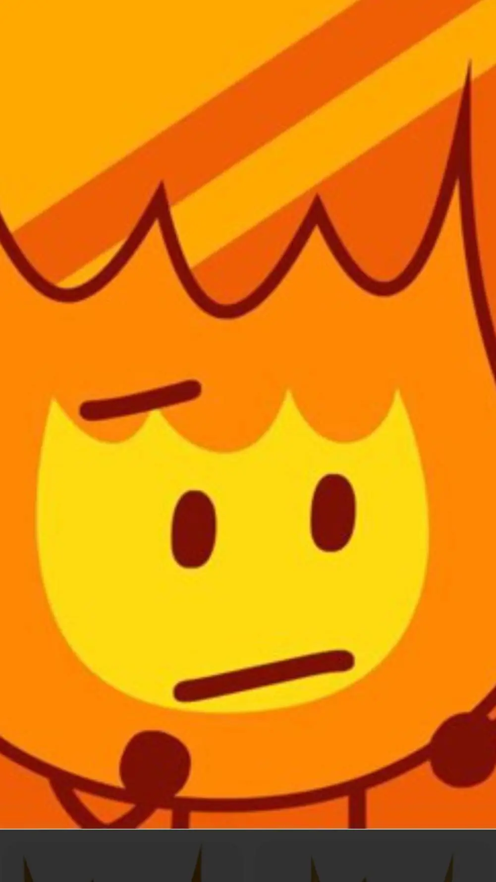 ai character: firey  background