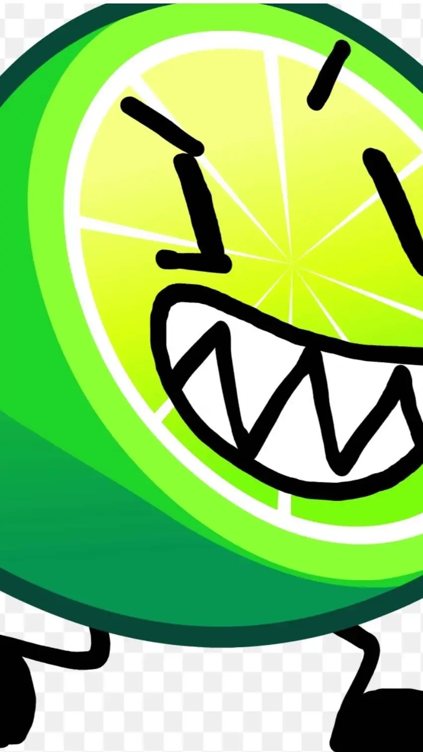 ai character: lime  background