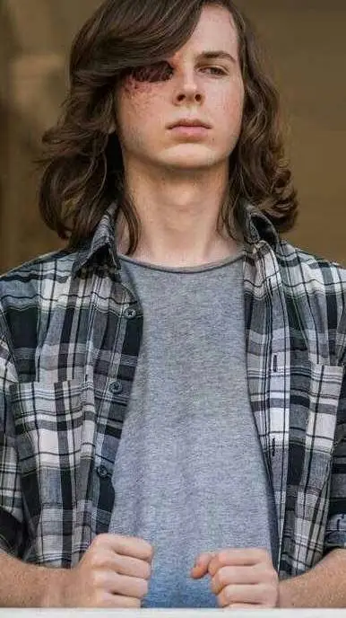 ai character: Carl Grimes  background