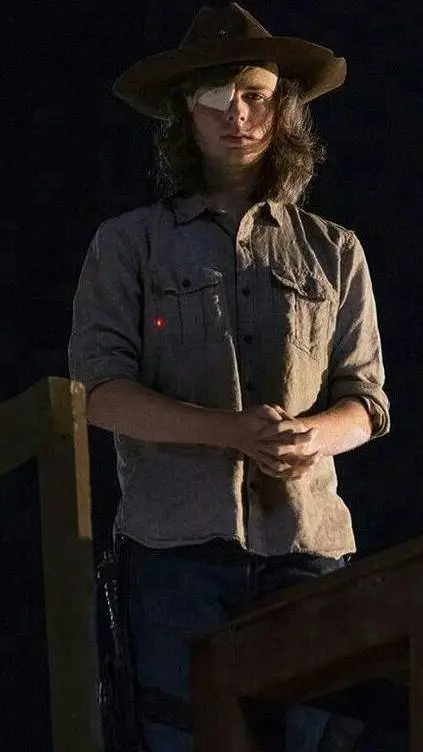 ai character: Carl Grimes  background