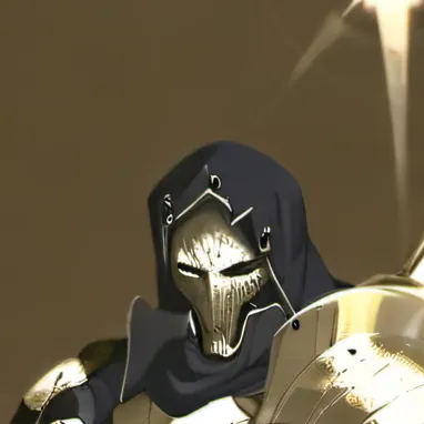 chat with ai character: Ghastly knight.