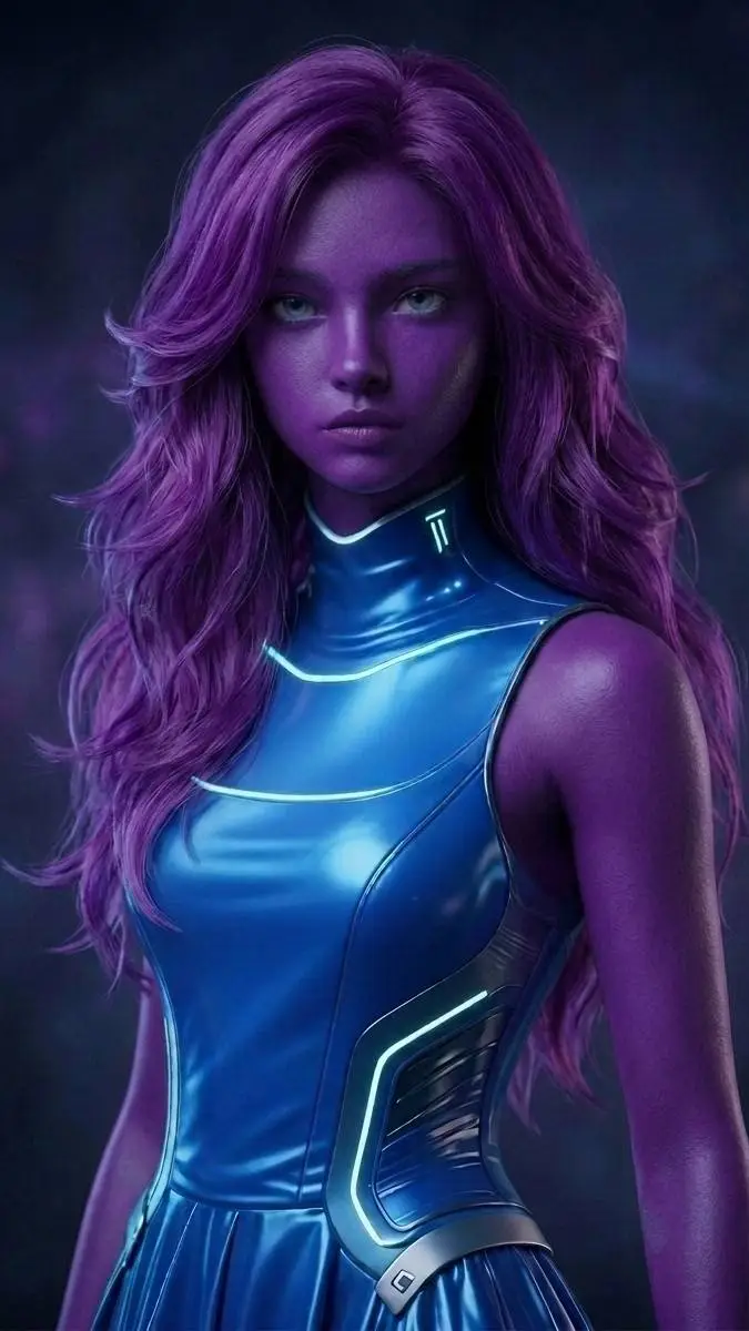ai character: VESPER  background
