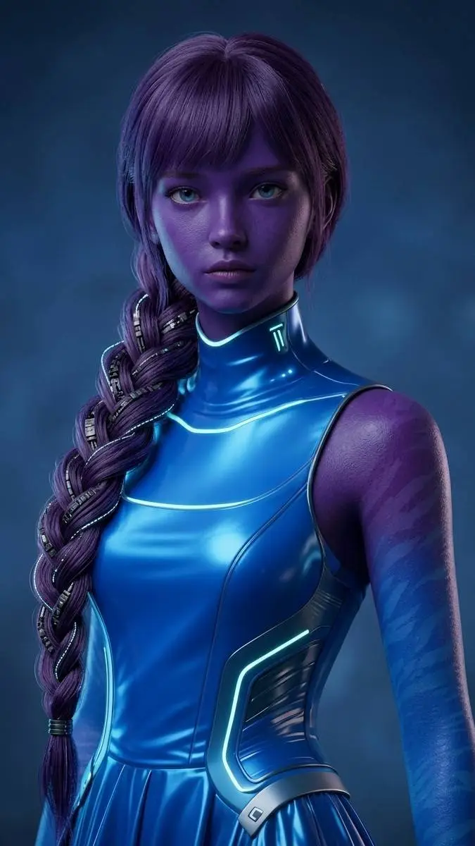 ai character: NOVA background