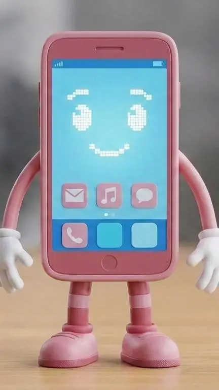 ai character: MRS PHONE  background