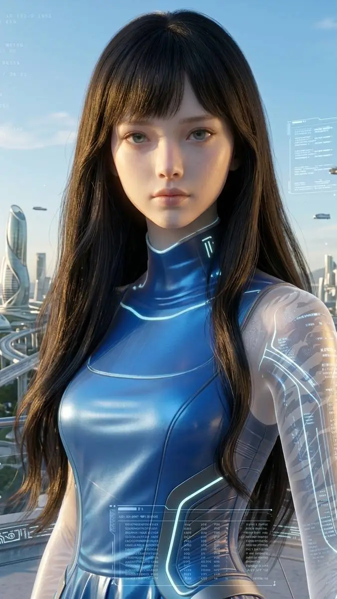ai character: CLEARVA background