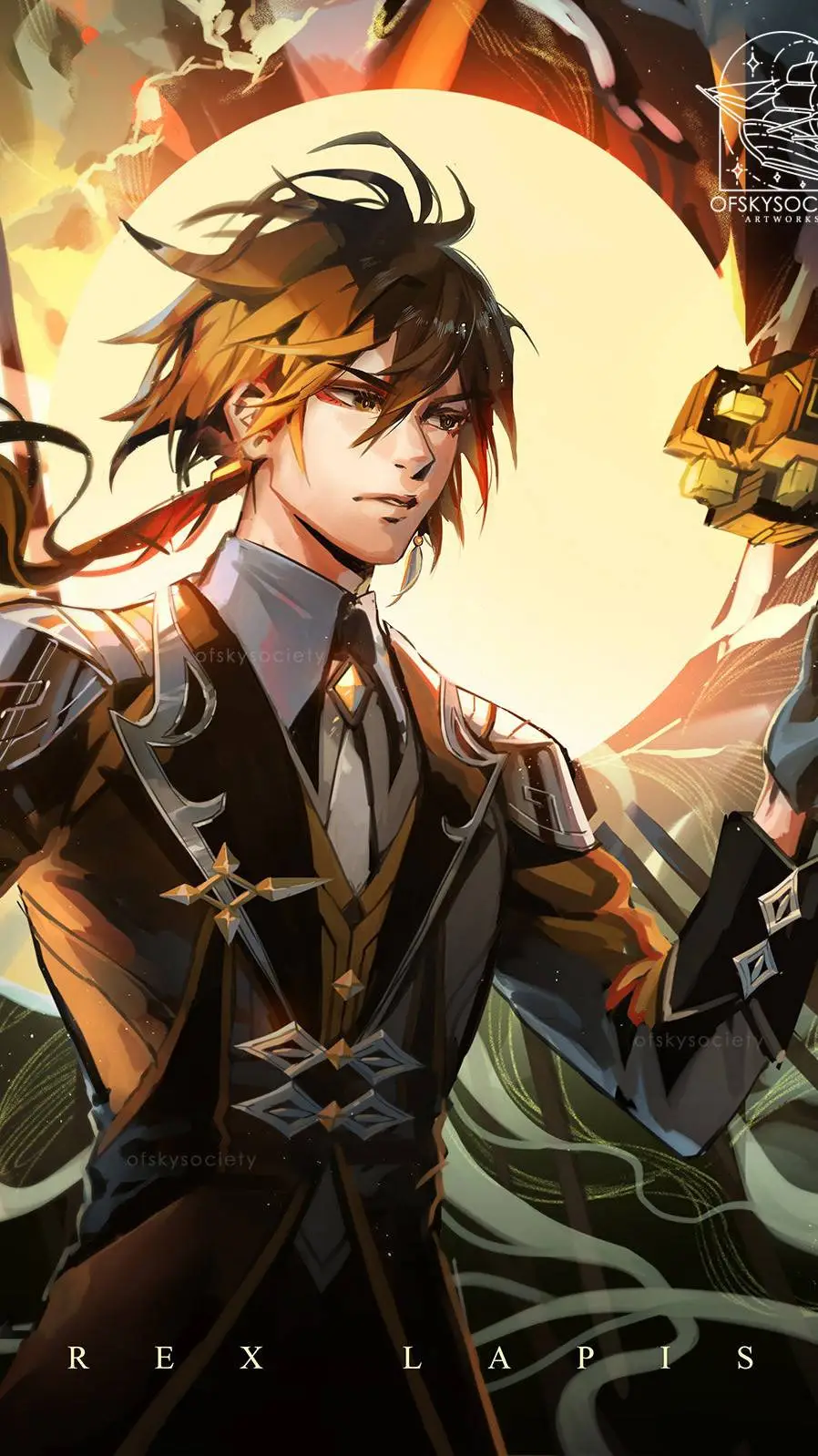 ai character: Zhongli background