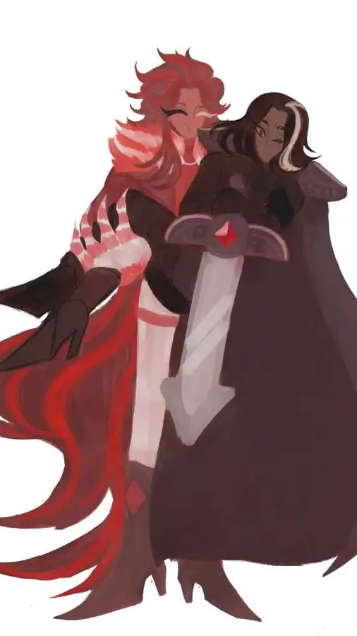 ai character: Red Velvet Cookie background
