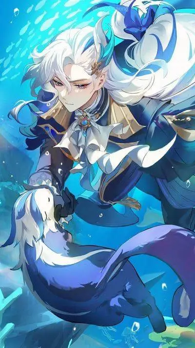 ai character: Neuvillette background