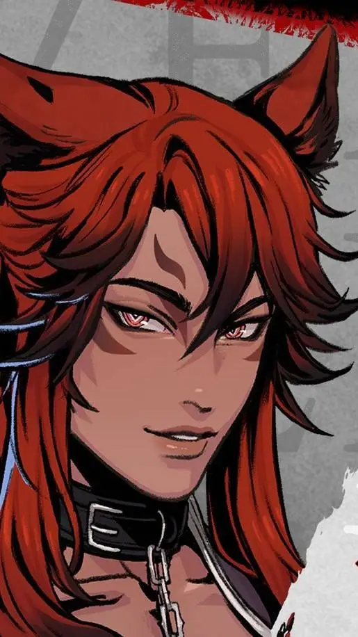ai character: Vere 🦊 background