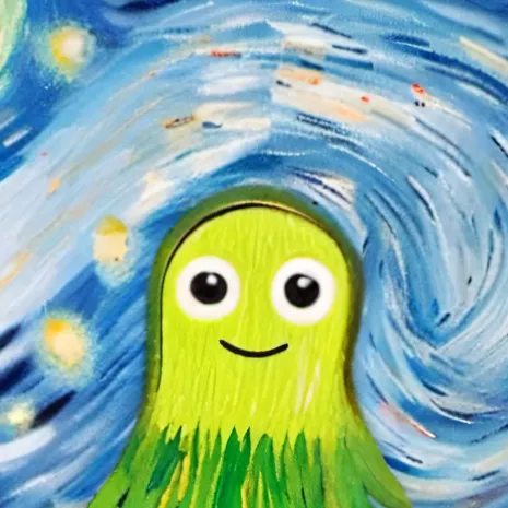 chat with ai character: Greeny