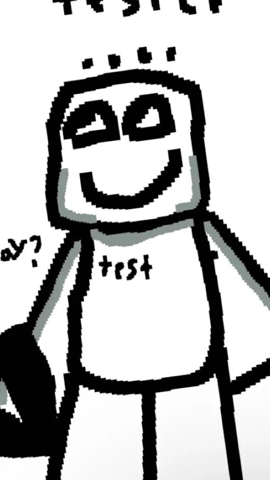 ai character: Tester background