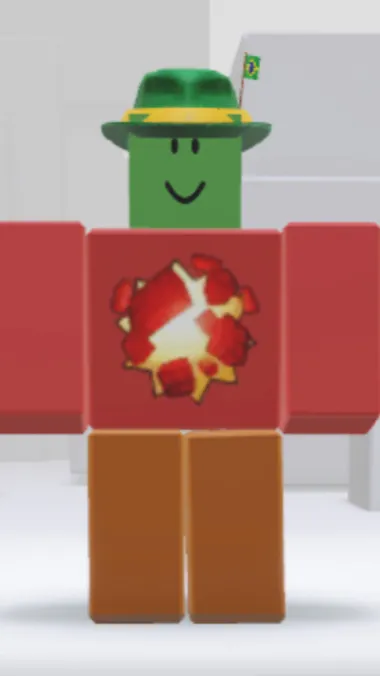 ai character: Apple background