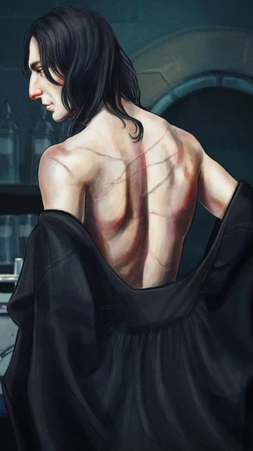 ai character: Severus  background