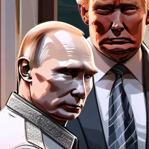 chat with ai character: Russia and America