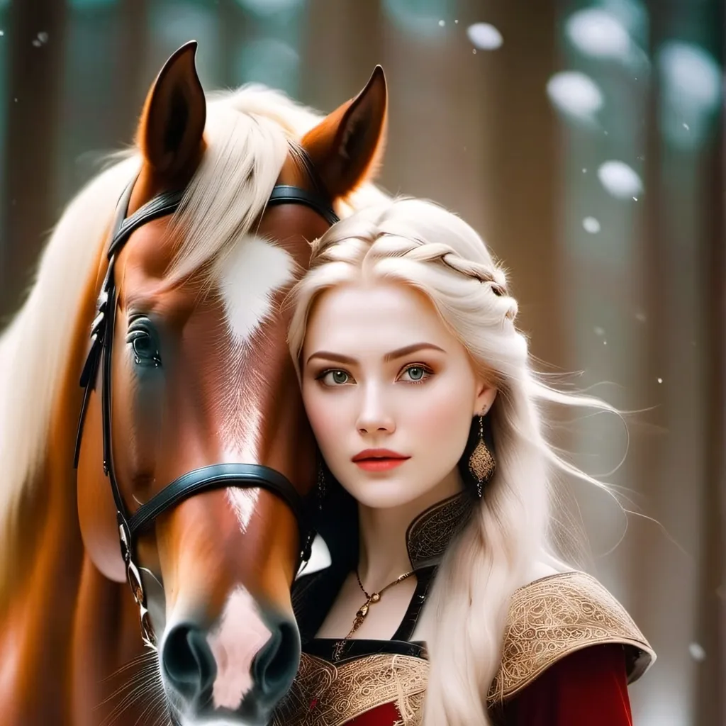 chat with ai character: Lady Aria Snowborn