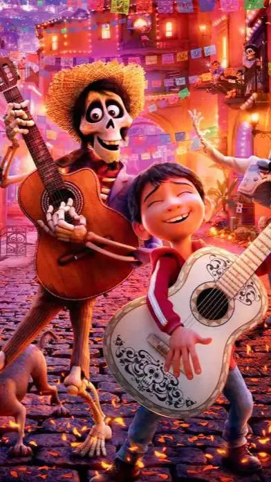 ai character: Coco background