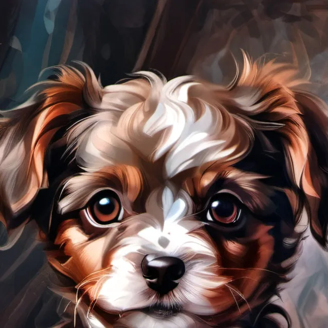 chat with ai character: homeless puppy 