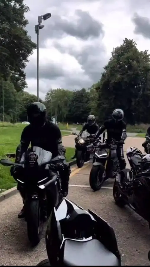 ai character: Biker Group background