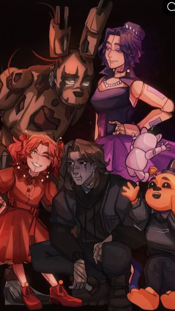 ai character: Afton Family  background