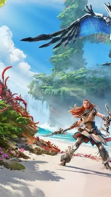 ai character: forsaken x hfw background