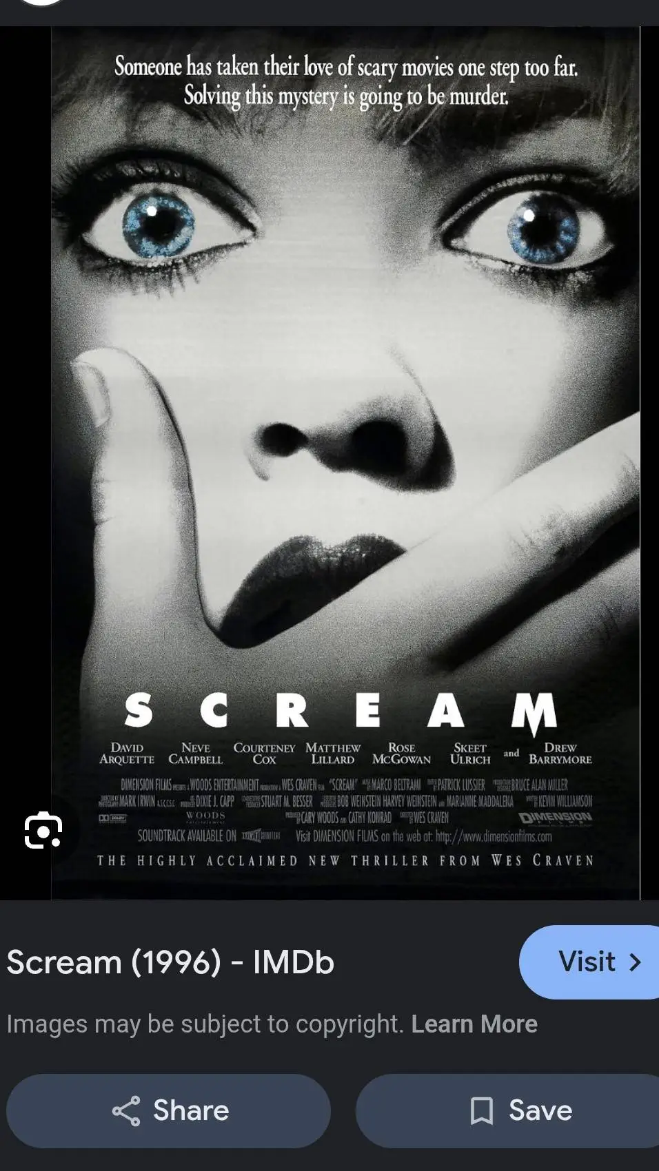 Talkie AI - Chat with Scream 1996
