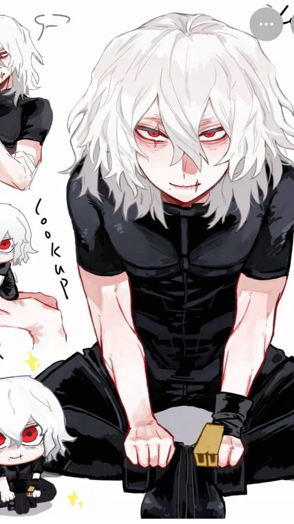 ai character: Shigaraki  background