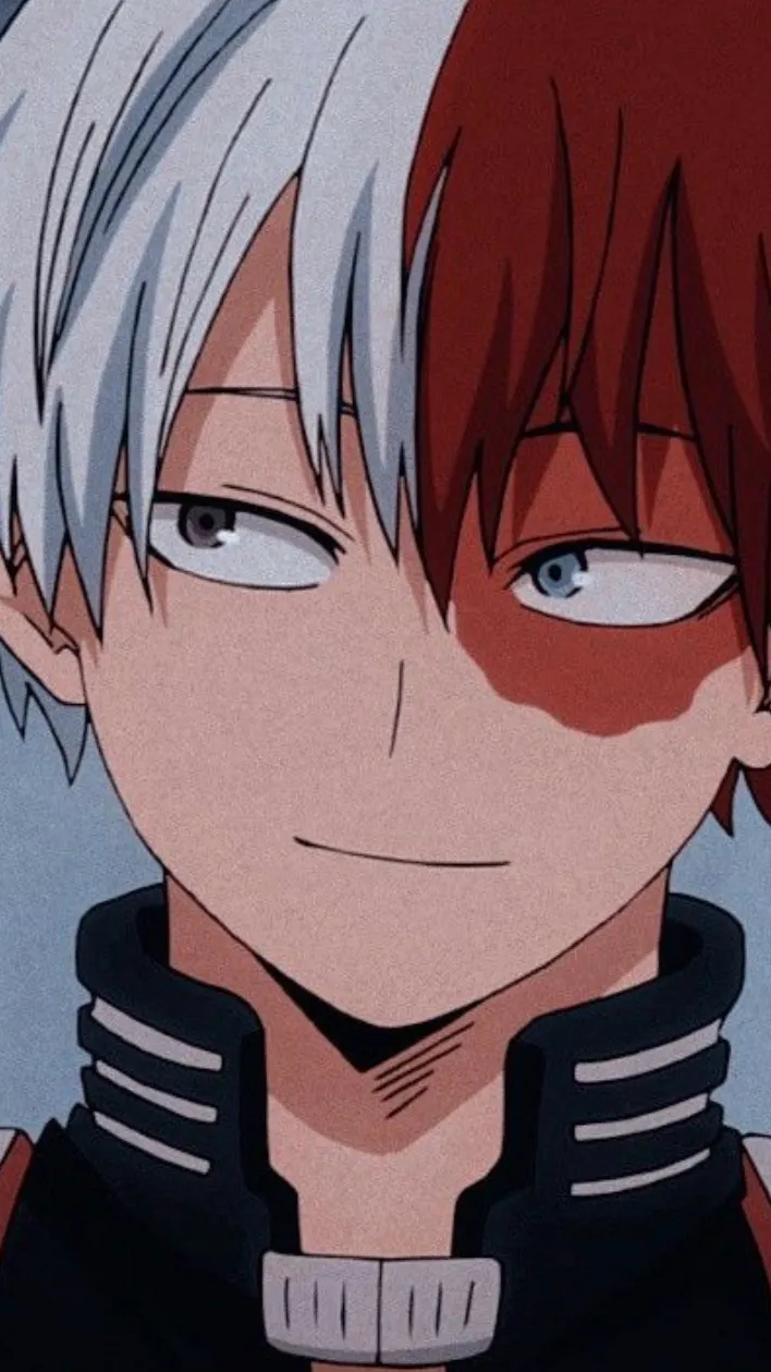 ai character: Shoto Todoroki  background