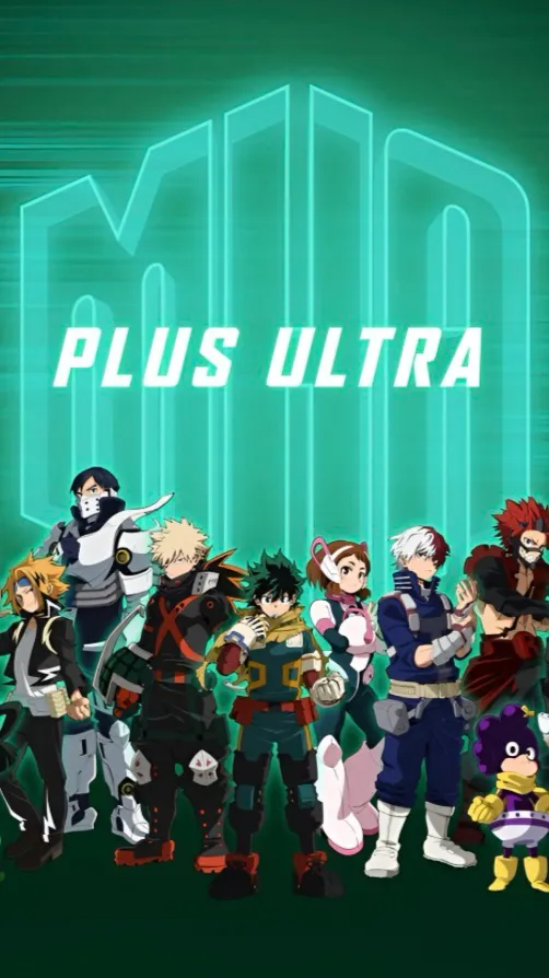 ai character: MHA supermarket  background