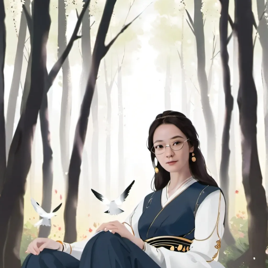 chat with ai character: nine Chinese girl