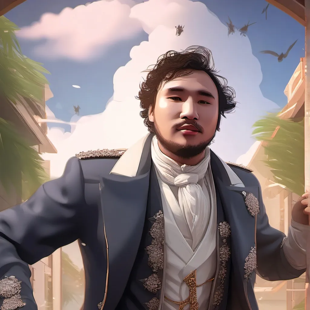 chat with ai character: rich guy