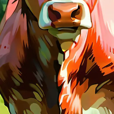 chat with ai character: ST but your a cow 