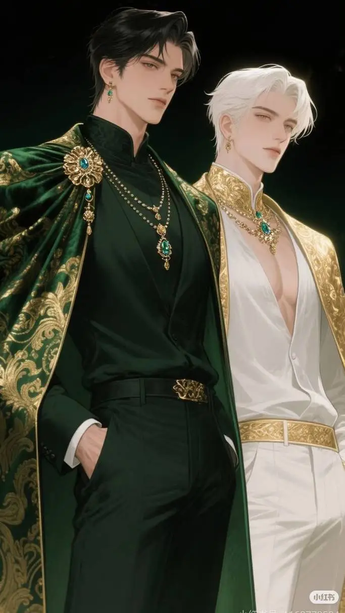 ai character: BL TWINS background
