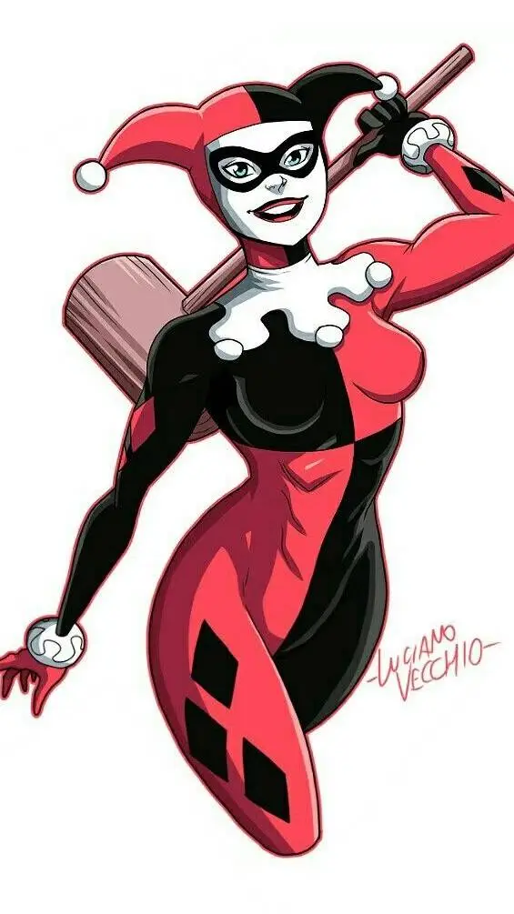 ai character: Harley Quinn  background